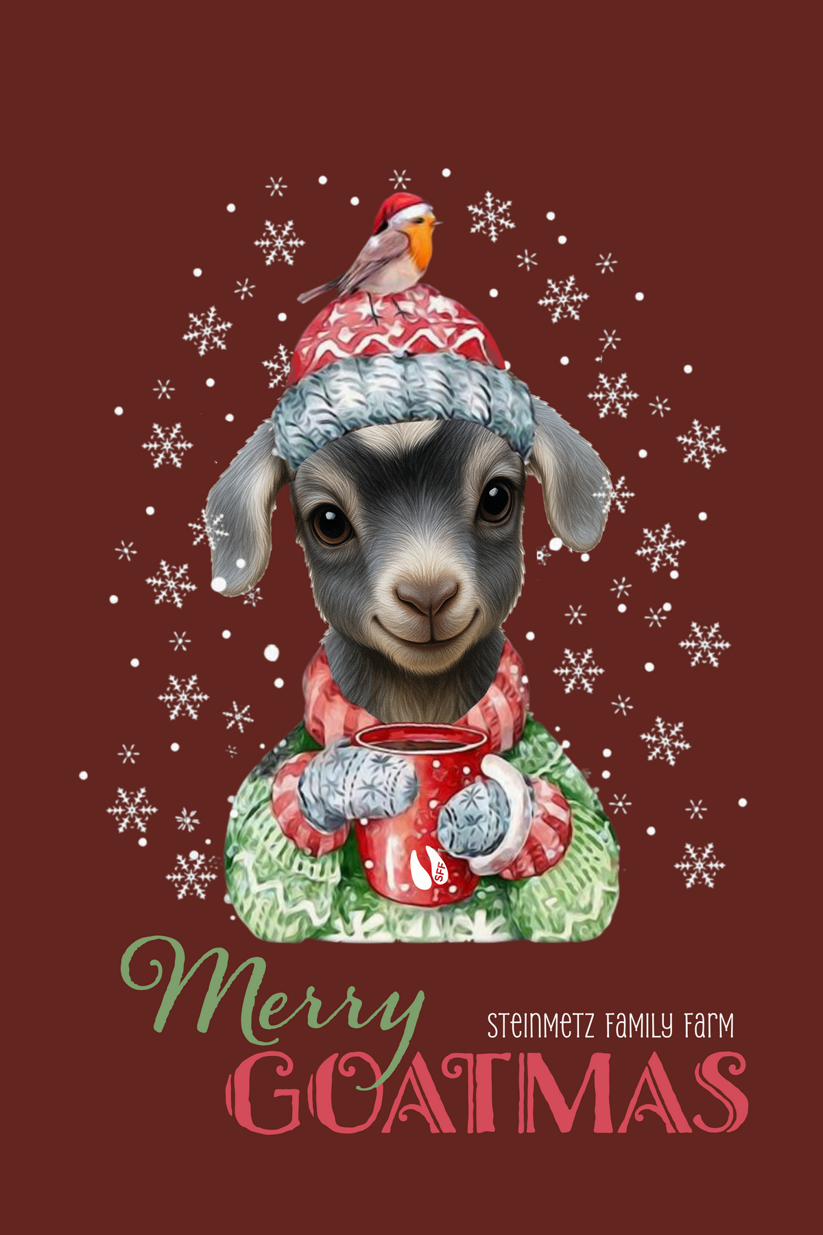 Kids Merry Goatmas Shirt