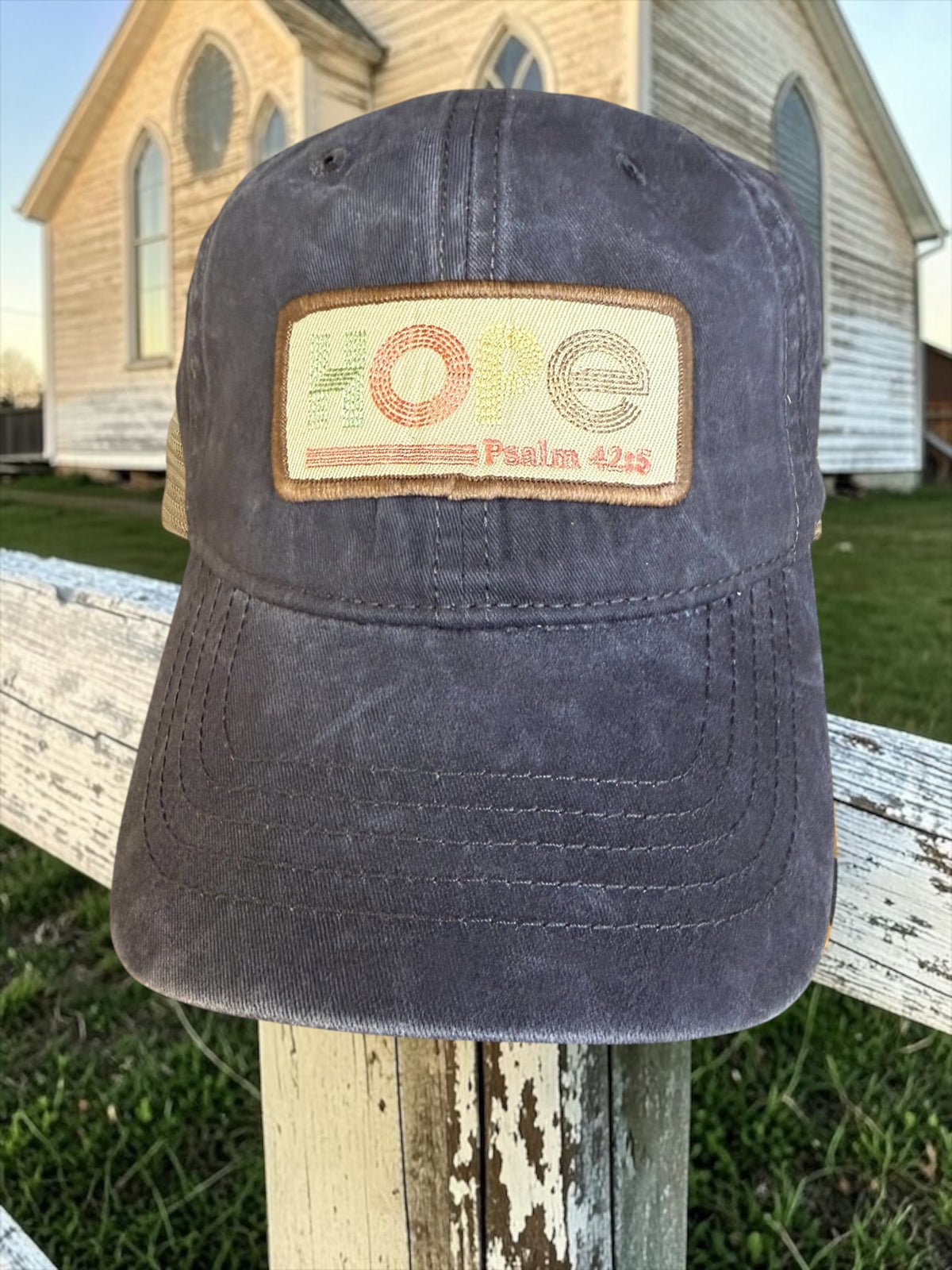 Embroidered Faith Hats