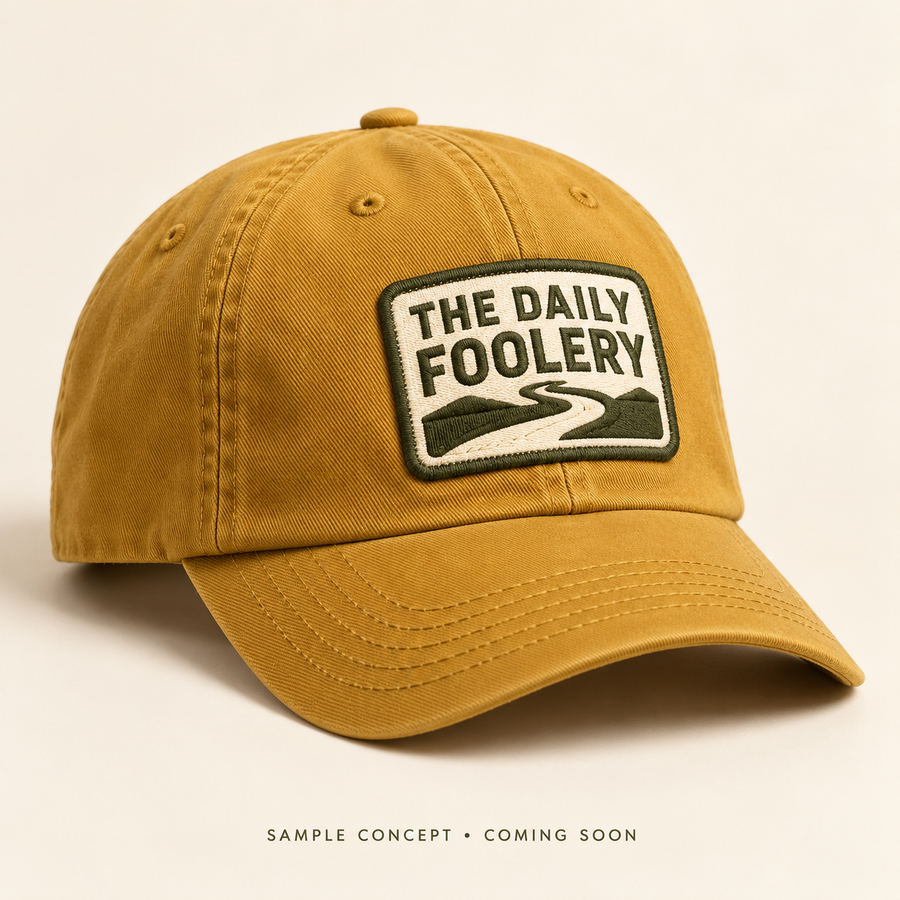 Everyday Foolery Cap — sample concept, coming soon